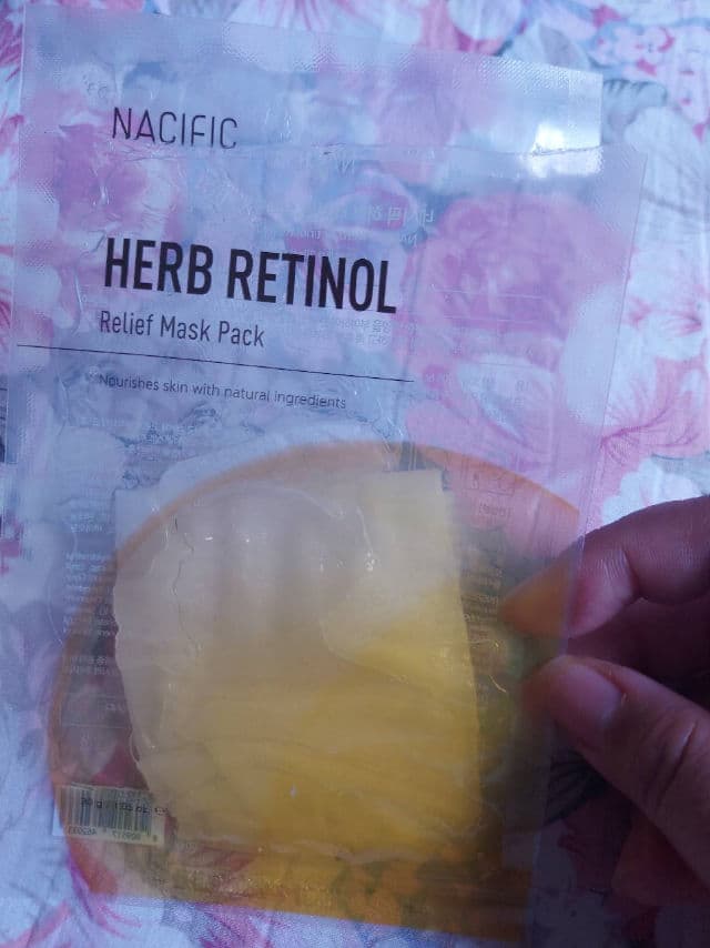 Nacific Herb Retinol Relief Mask Pack review photo by caerusnana
