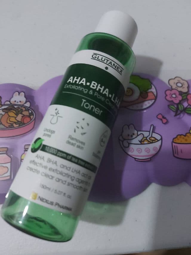 Glutanex AHA BHA LHA Toner review photo by caerusnana