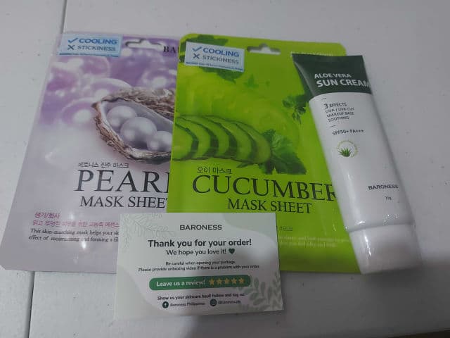 Baroness Pearl Essence Mask review photo by caerusnana