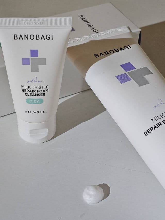 BANOBAGI Milk Thistle Repair Cica Foam Cleanser Plus review photo by marimpar