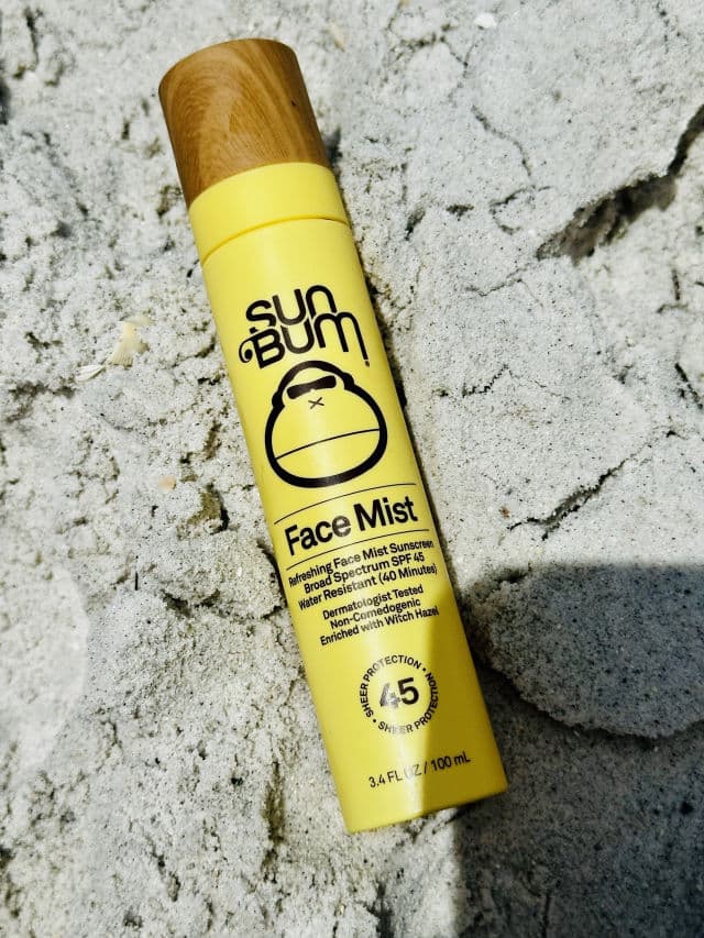 Sun Bum Original SPF 45 Sunscreen Face Mist review photo by corfor15