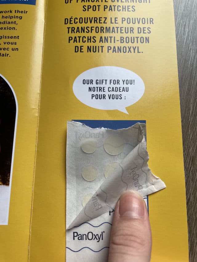 PanOxyl PM Overnight Spot Patches review photo by creativejess
