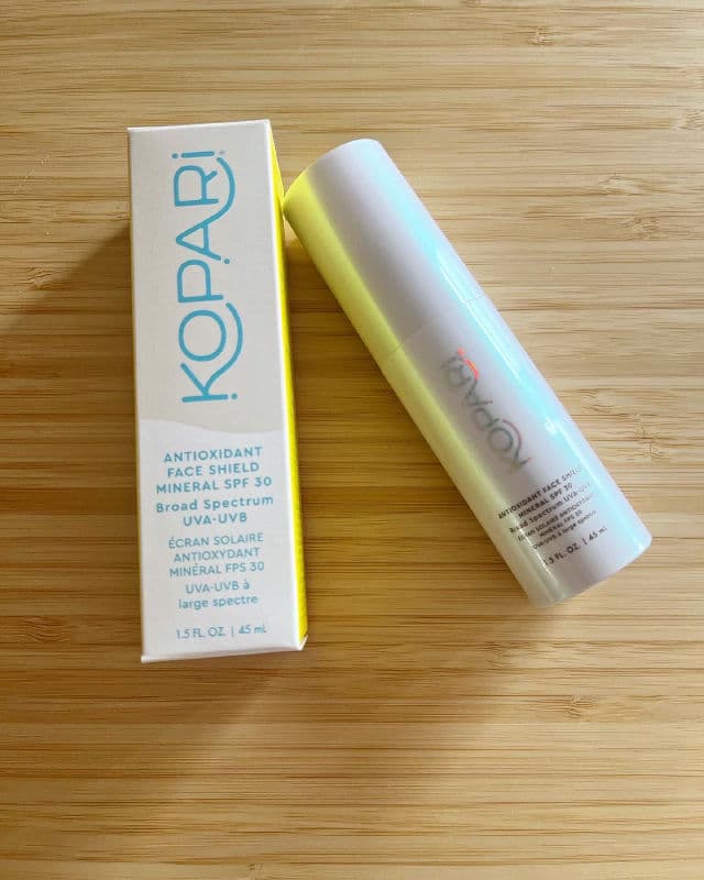 Kopari Antioxidant Face Shield Daily 100% Mineral SPF 30 review photo by Sunnysideup1