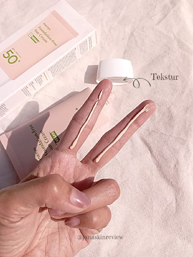 manyo Foundation-Free Sun Cream SPF50+ PA++++ review photo by Nrjnhtitik