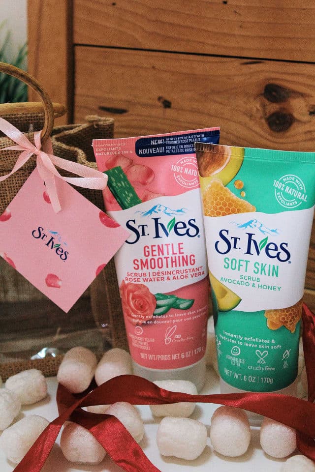 St. Ives Gentle Smoothing Rose Water and Aloe Vera Scrub review photo by skeengeeks
