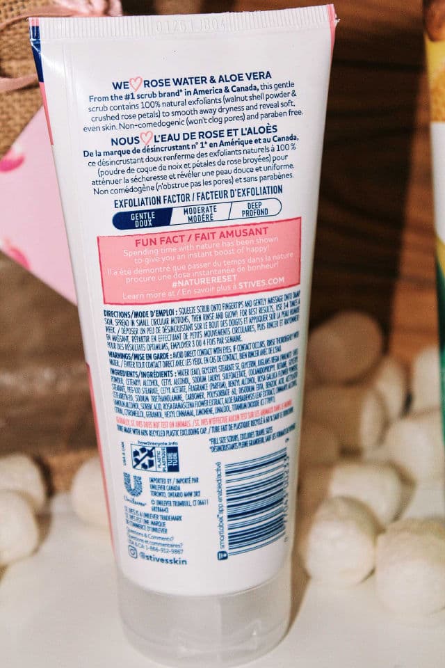 St. Ives Gentle Smoothing Rose Water and Aloe Vera Scrub review photo by skeengeeks