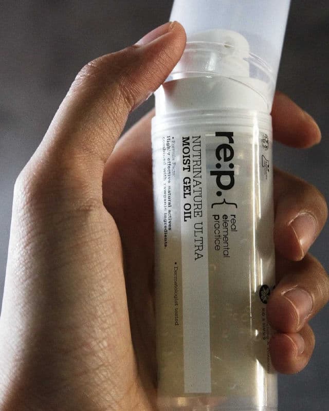 REP Nutrinature Ultra Moist Gel Oil review photo by skeengeeks
