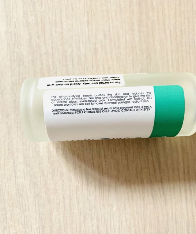 Seed+Clay Retinol Clarifying Skin Serum review photo by Radiant1111