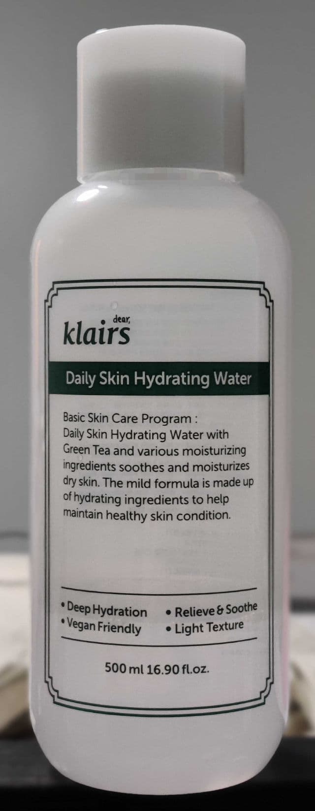 Dear, Klairs Daily Skin Hydrating Water review photo by LizzyLiz