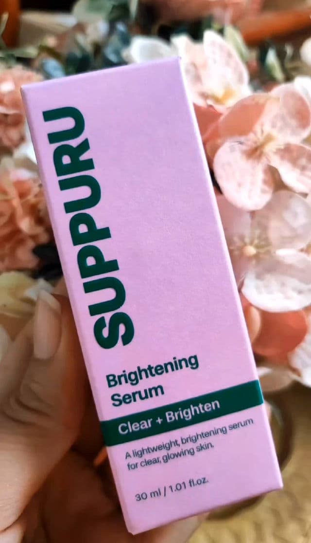 SUPPURU Brightening Serum review photo by Marisleydi