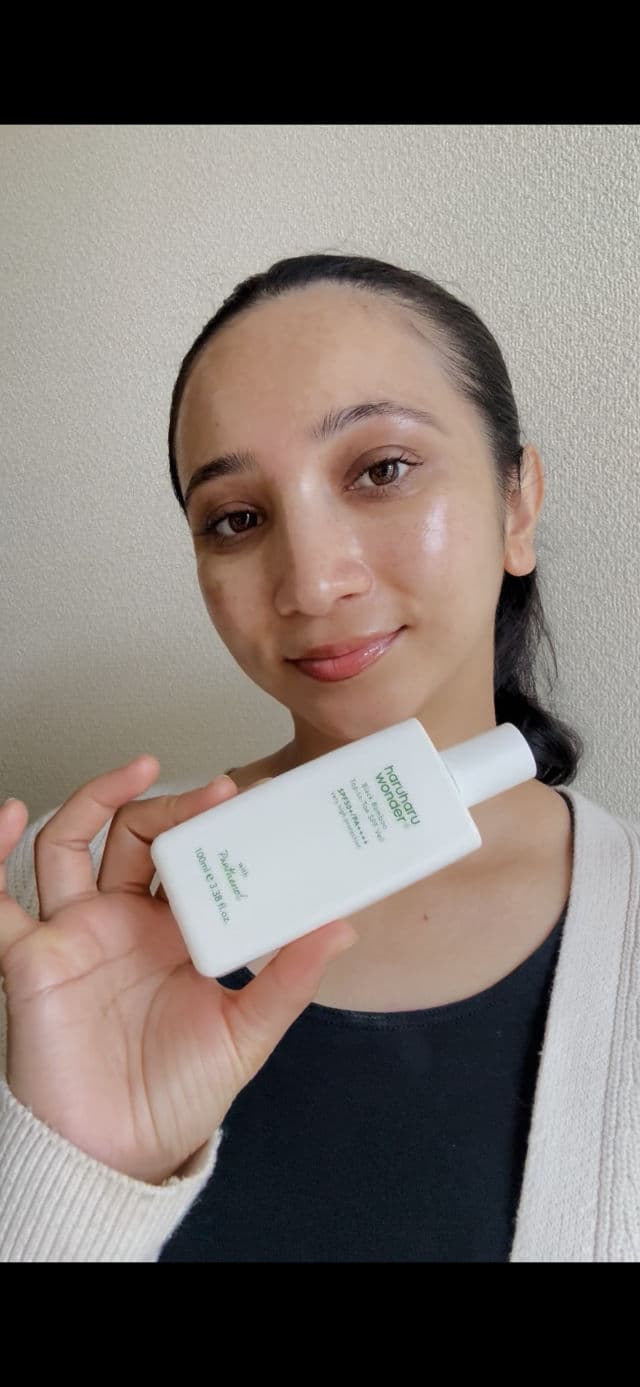 HaruHaru WONDER Black Bamboo Top-to-Toe SPF Veil SPF50+ PA++++ review photo by ASMEE01