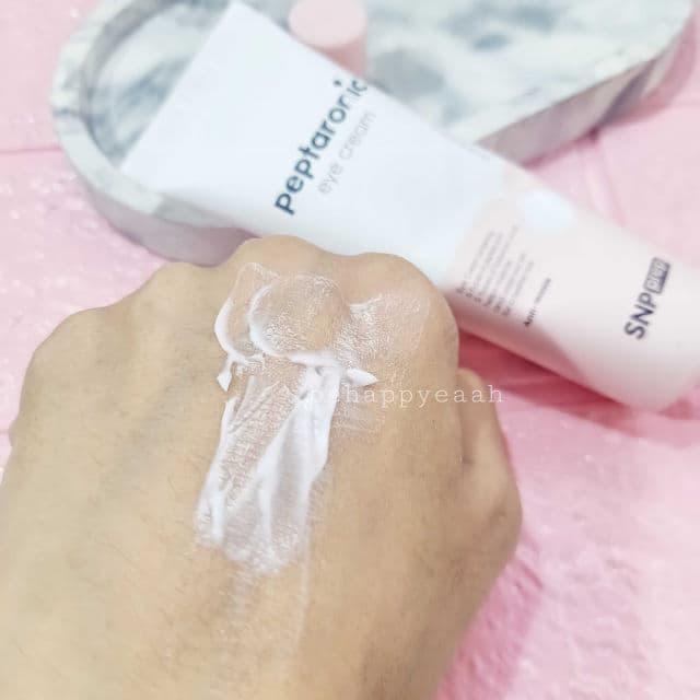 SNP Prep Peptaronic Eye Cream review photo by Diyaaah