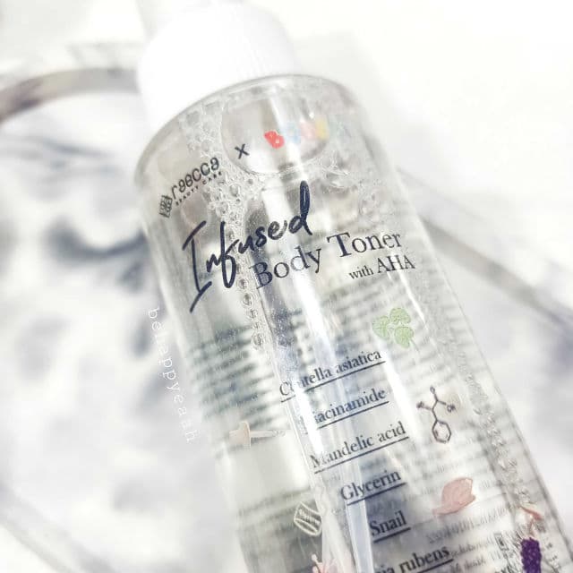 Raecca Infused Body Toner with AHA review photo by Diyaaah