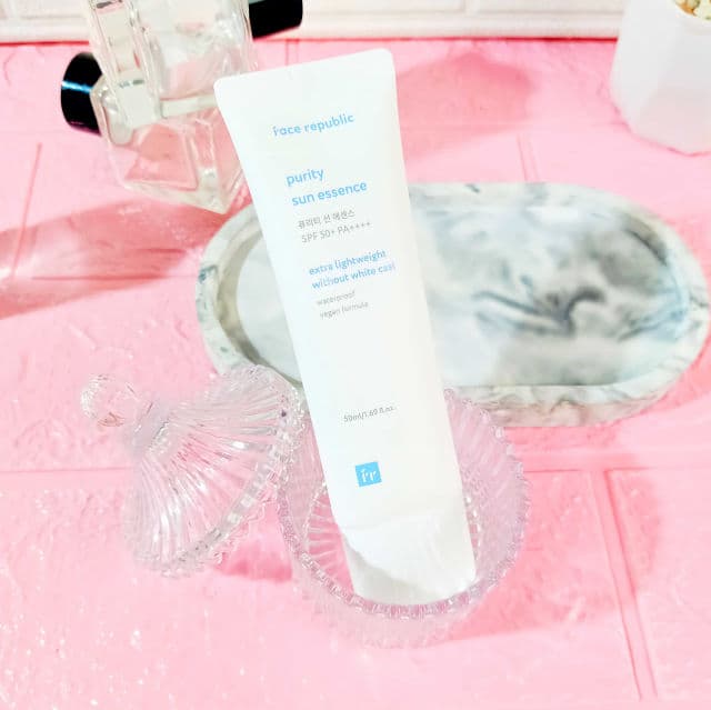 Face Republic Purity Sun Essence SPF50+ PA++++ review photo by Diyaaah