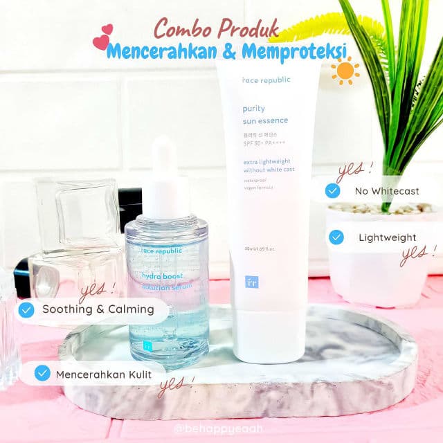 Face Republic Purity Sun Essence SPF50+ PA++++ review photo by Diyaaah