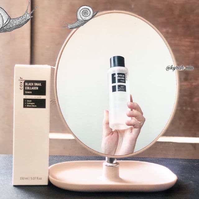 Coxir Black Snail Collagen Toner review photo by kiraninz