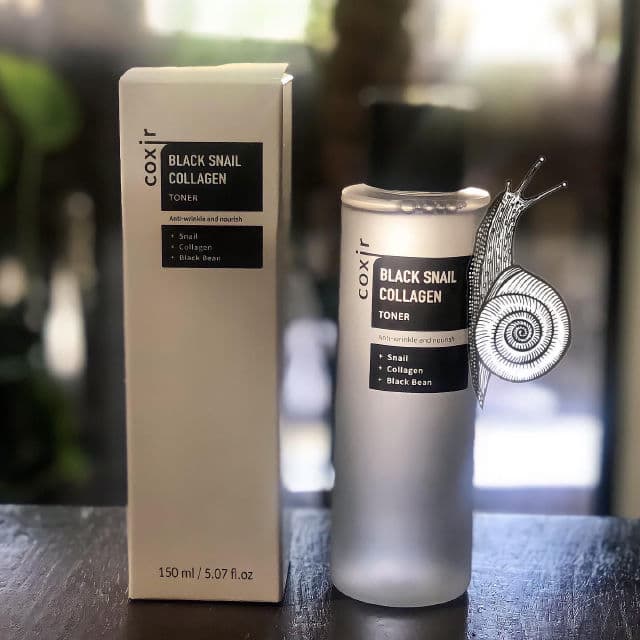 Coxir Black Snail Collagen Toner review photo by kiraninz