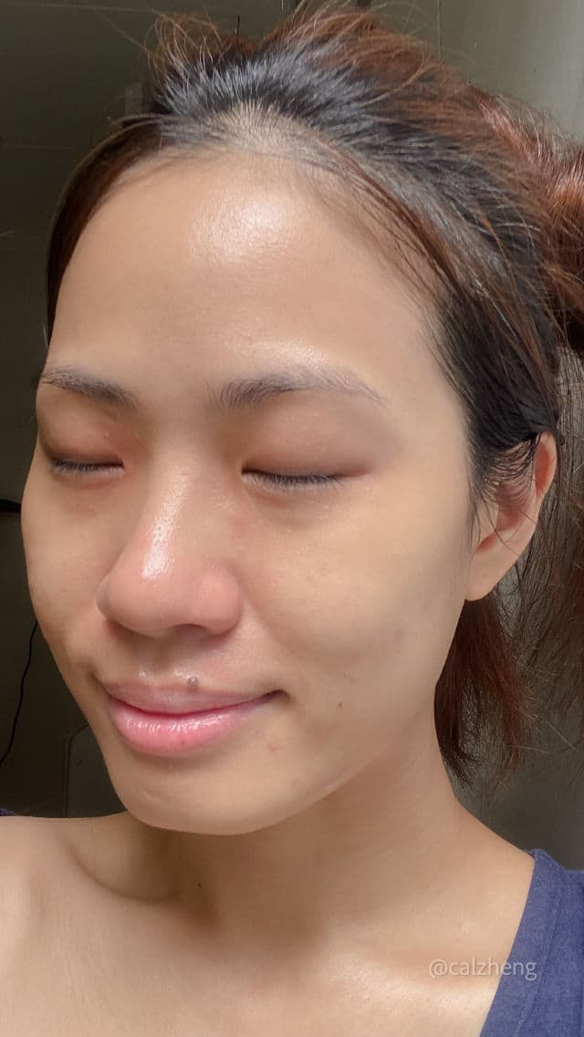 SKIN1004 Madagascar Centella Hyalu-Cica Water-Fit Sun Serum SPF50+ PA++++ review photo by calzheng