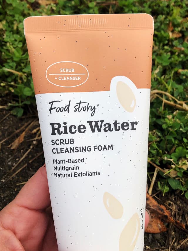 Food Story Rice Water Scrub Cleansing Foam review photo by robinhop