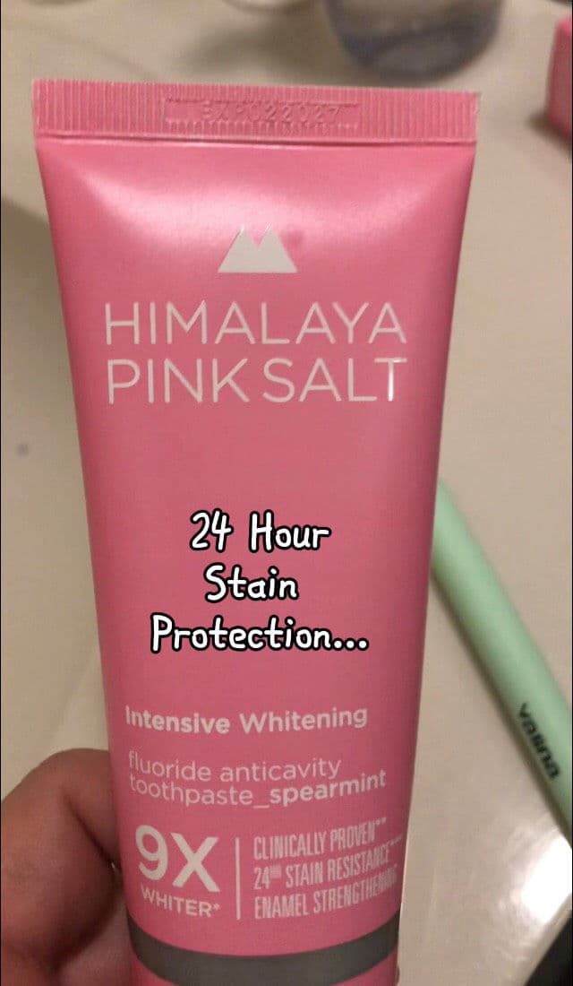 HIMALAYA PINK SALT Intensive Whitening Toothpaste review photo by robinhop