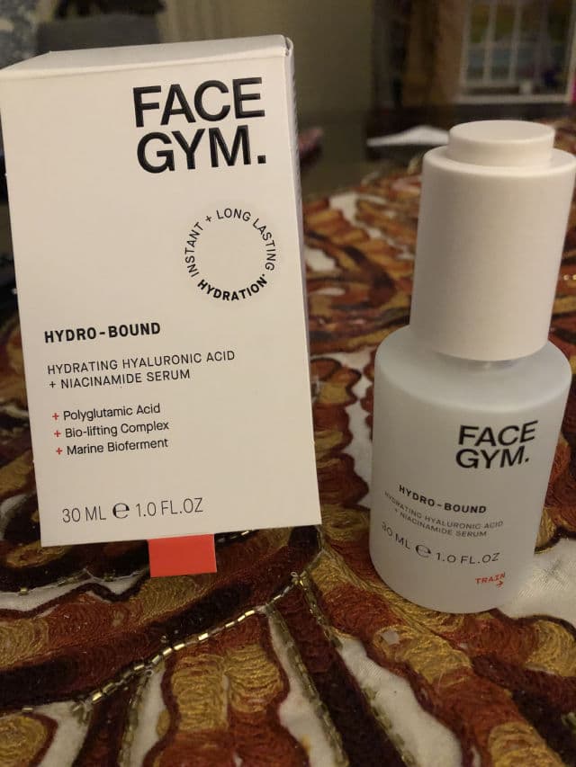 Face Gym Hydro-Bound Hyaluronic Acid + Niacinamide Serum review photo by robinhop