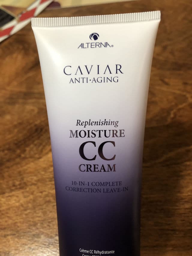 Alterna Haircare Replenishing Moisture Caviar Anti Aging CC Cream Leave-in Treatment review photo by robinhop