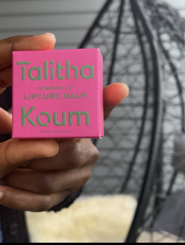 Talitha Koum Lipcure Balm review photo by Masty