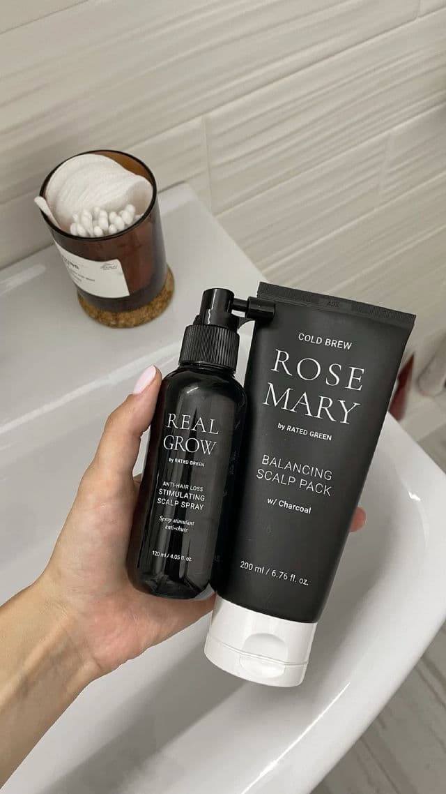 Rated Green Cold Brew Rosemary Balancing Scalp Pack with Charcoal review photo by Pickyjoyugcph