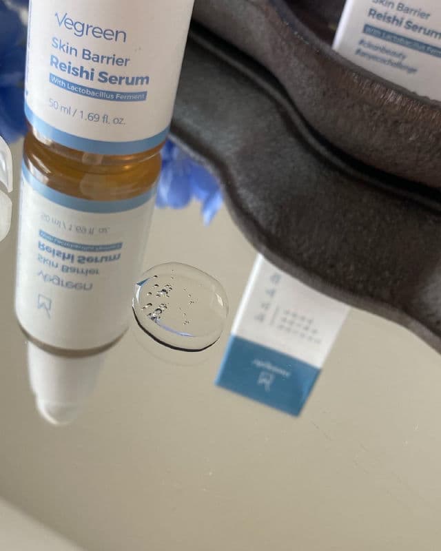 VEGREEN Skin Barrier Reishi Serum review photo by Glowyforever