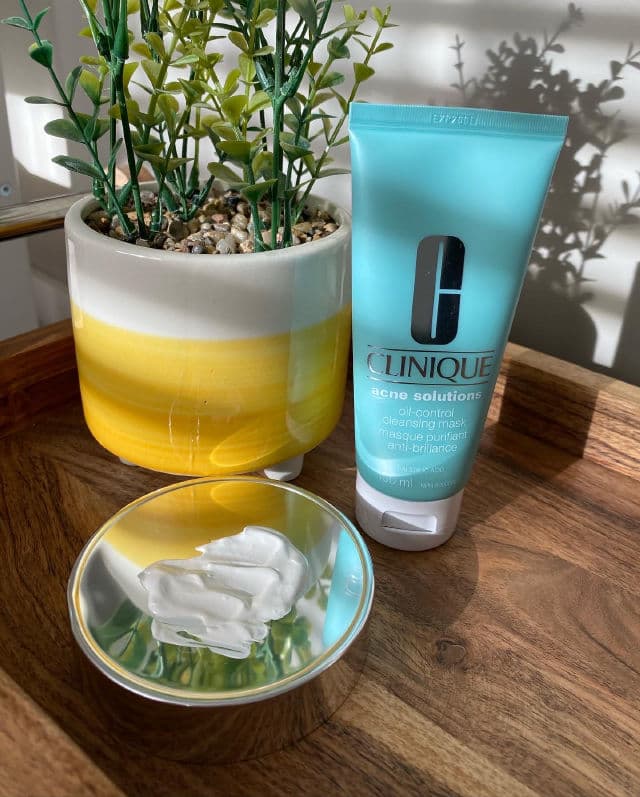 Clinique Acne Solutions™ Oil-Control Cleansing Mask review photo by Glowyforever