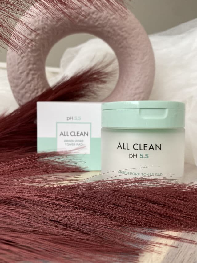 Heimish All Clean pH 5.5 Green Pore Toner Pad review photo by Glowyforever