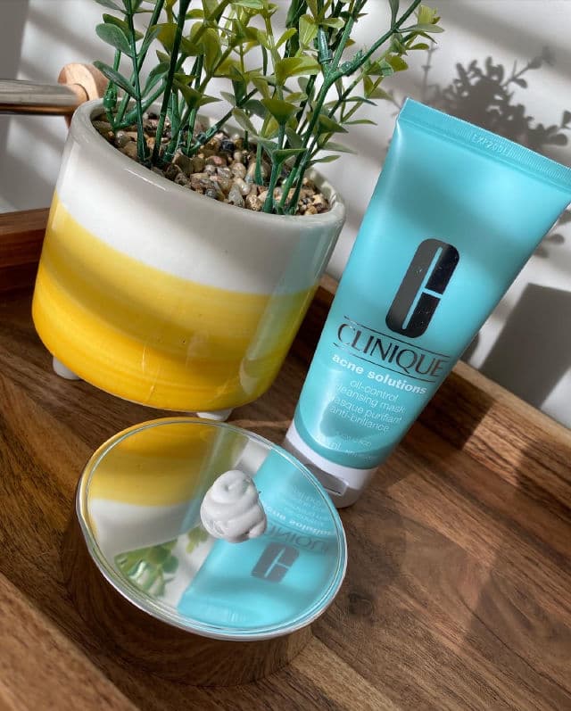 Clinique Acne Solutions™ Oil-Control Cleansing Mask review photo by Glowyforever