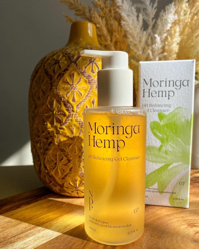 Natural Derma Project Moringa Hemp pH Balancing Gel Cleanser review photo by Glowyforever