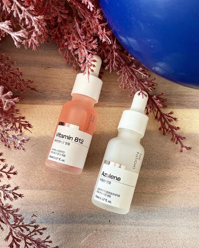 The Potions Azulene Ampoule review photo by Glowyforever
