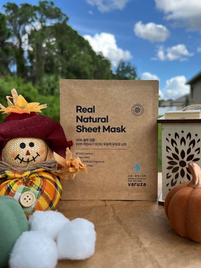 Varuza Real Natural Sheet Mask With Blue Ampoule review photo by pryxybeauty