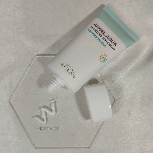Beyond Angel Aqua Moisture Sun Cream SPF50+ PA+++ review photo by joannelek