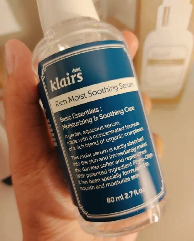 Rich Moist Soothing Serum product review