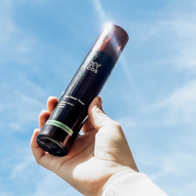 XYCOS Cica Green Toner review photo by Krizhtinasaur