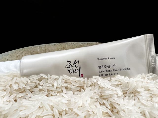 BEAUTY OF JOSEON Relief Sun Rice + Probiotics SPF50+ PA++++ review photo by mq