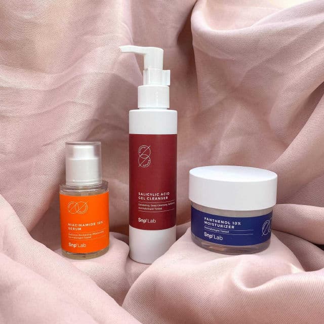 SNP Salicylic Gel Cleanser review photo by mq