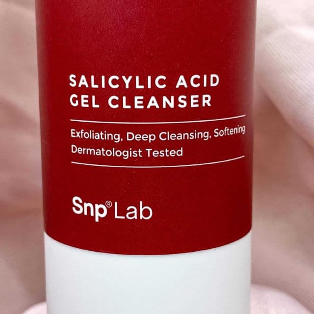 SNP Salicylic Gel Cleanser review photo by mq