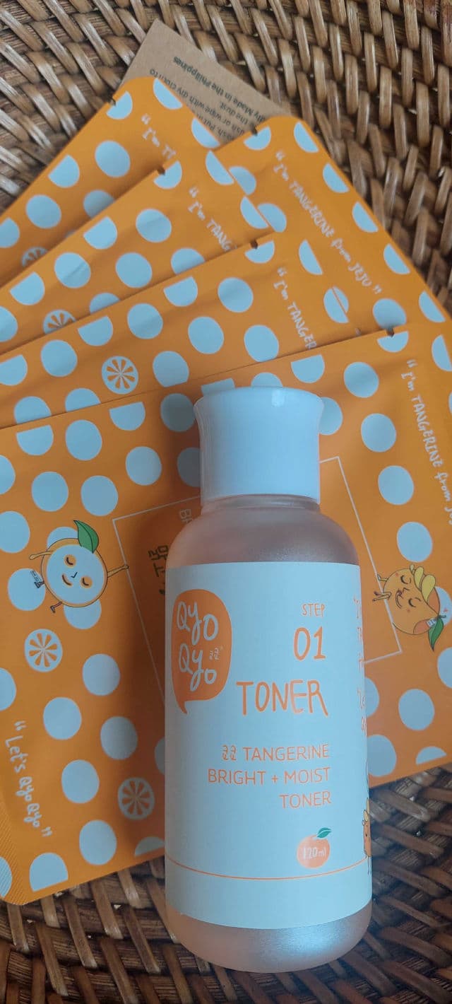 Qyo Qyo Tangerine Bright + Moist Toner review photo by Gray17