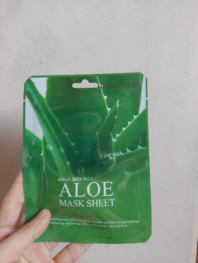 Baroness Aloe Mask Sheet review photo by Gray17