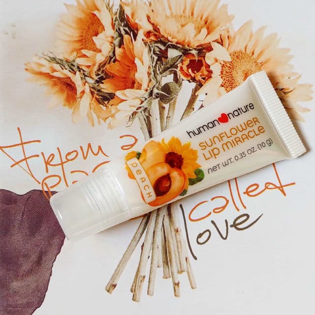 Human Heart Nature Sunflower Lip Miracle - Peach review photo by Gray17