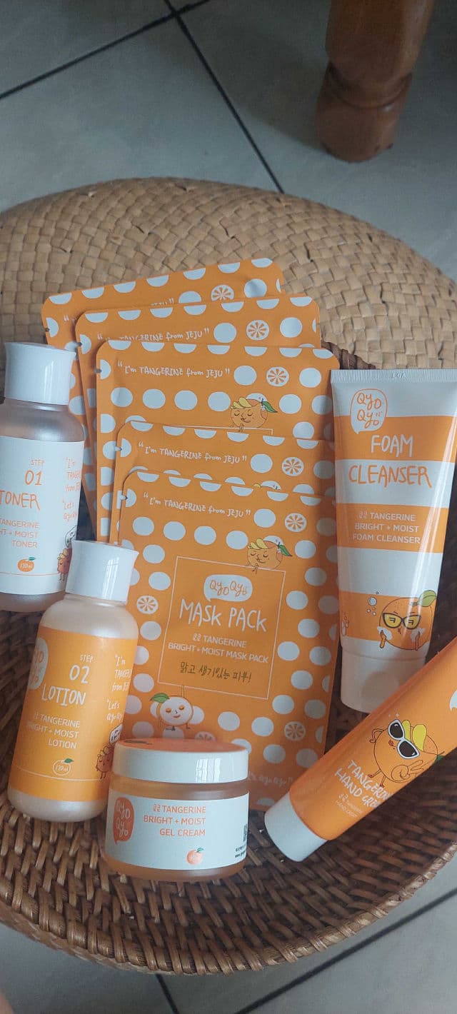 Qyo Qyo Tangerine Bright + Moist Gel Cream review photo by Gray17