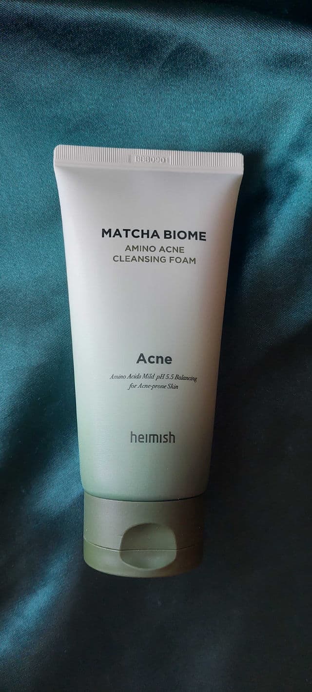 Heimish Matcha Biome Amino Acne Cleansing Foam review photo by Gray17