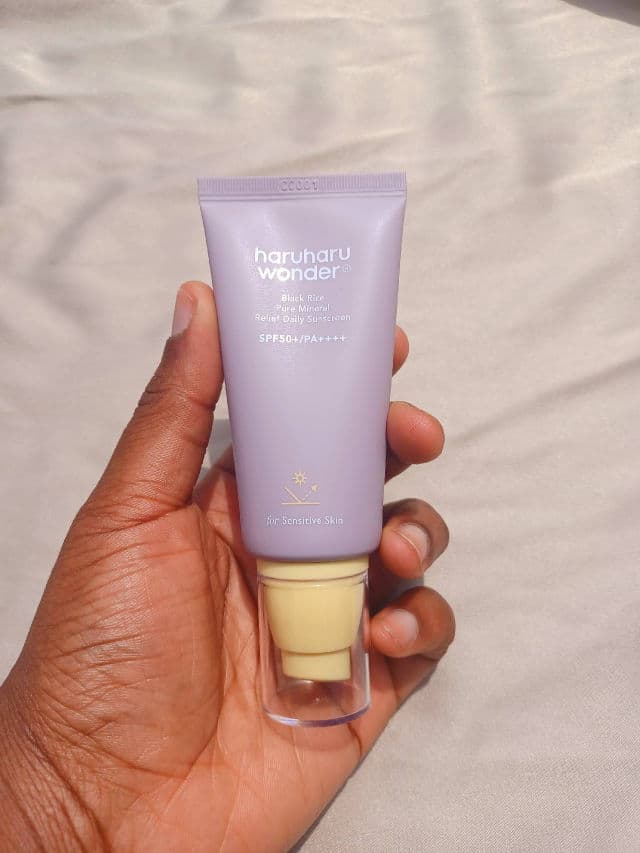 Black Rice Pure Mineral Relief Daily Sunscreen SPF50+/PA++++ product review