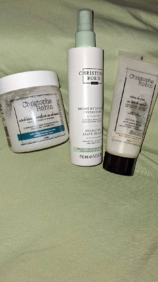 Christophe Robin Hydrating Leave-In Mist with Aloe Vera review photo by Codermary 