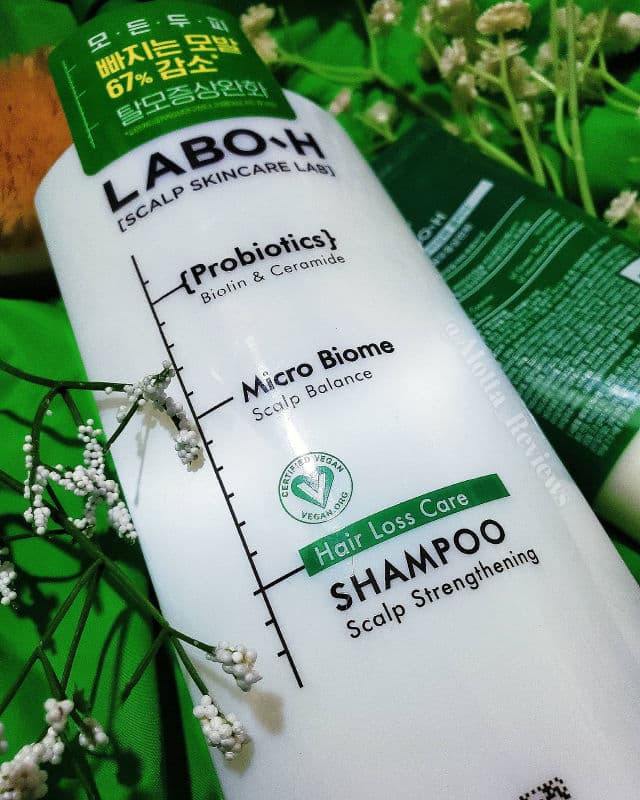 Labo-H Hair Loss Relief Scalp Strengthening Shampoo review photo by AlottaxReviews