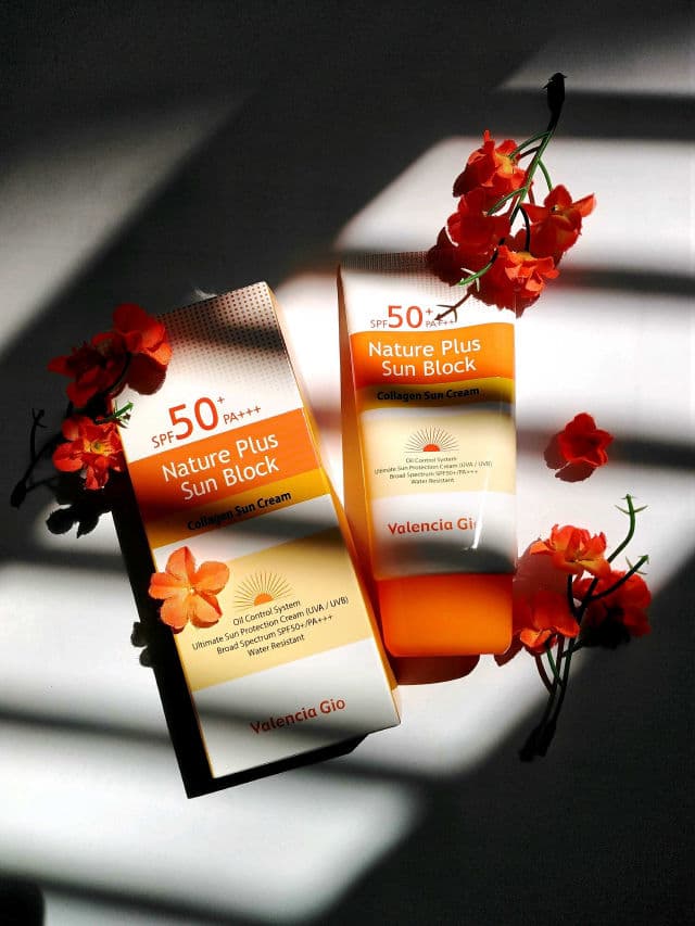 Valencia Gio Nature Plus Sunblock Collagen Sun Cream SPF 50+ PA+++ review photo by Nishat